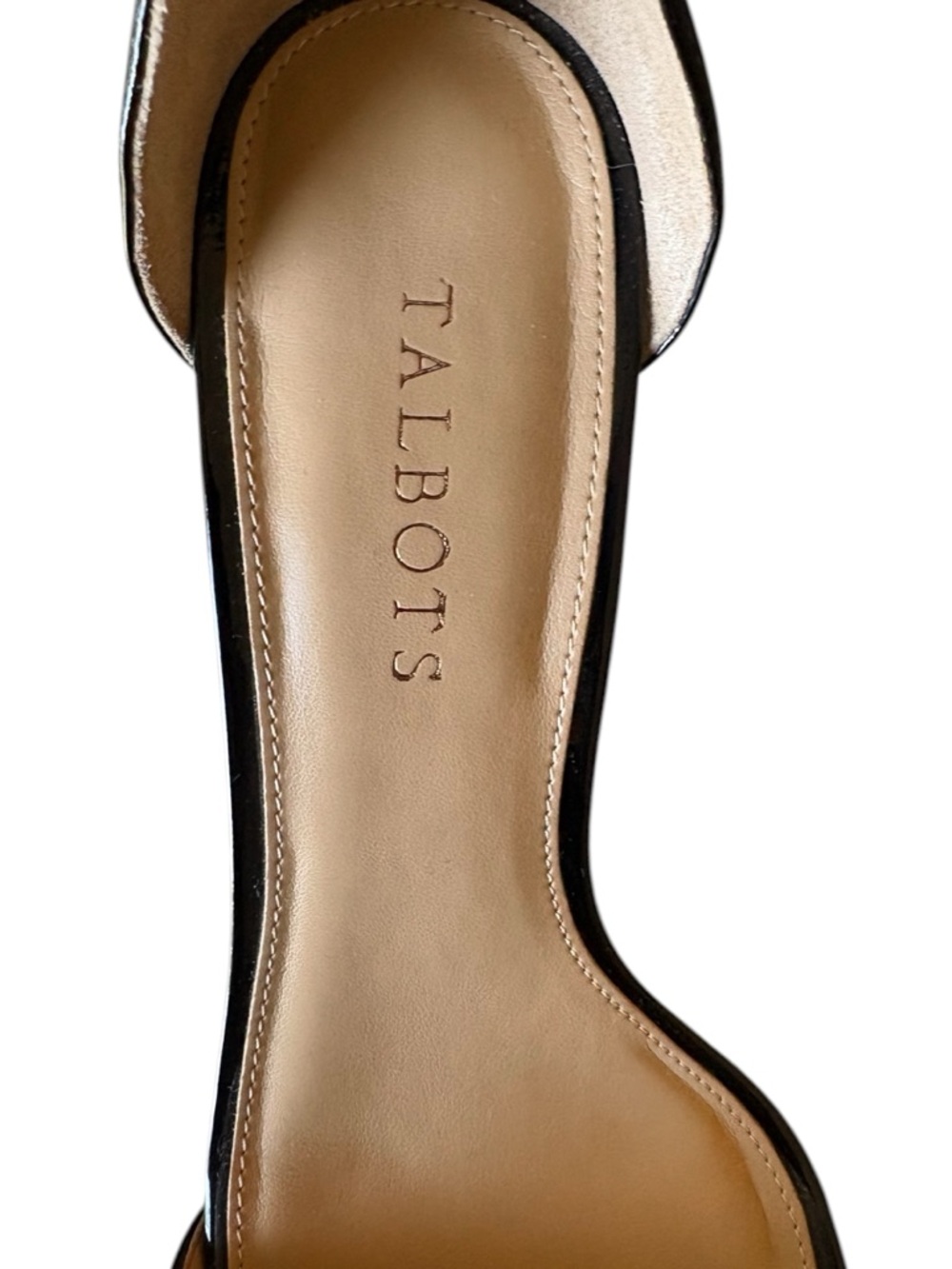 ✨ Talbots Black Patent Leather Ankle Strap Heels – Size 8.5 ✨ - Picture 2 of 9
